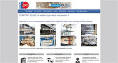 Desktop Screenshot of confortglass.com
